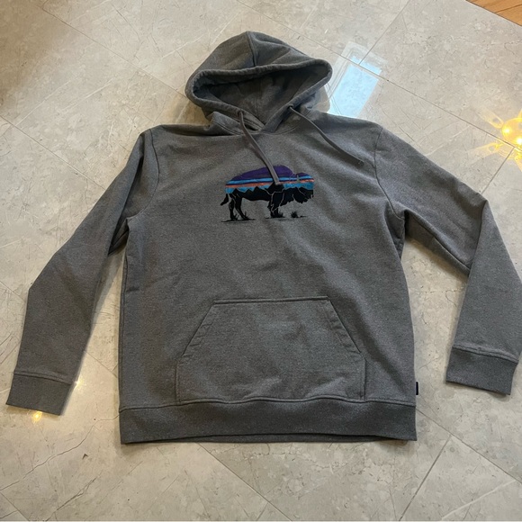 Patagonia Uprisal Hoody bull mountain gray hoodie sweatshirt - Picture 7 of 9